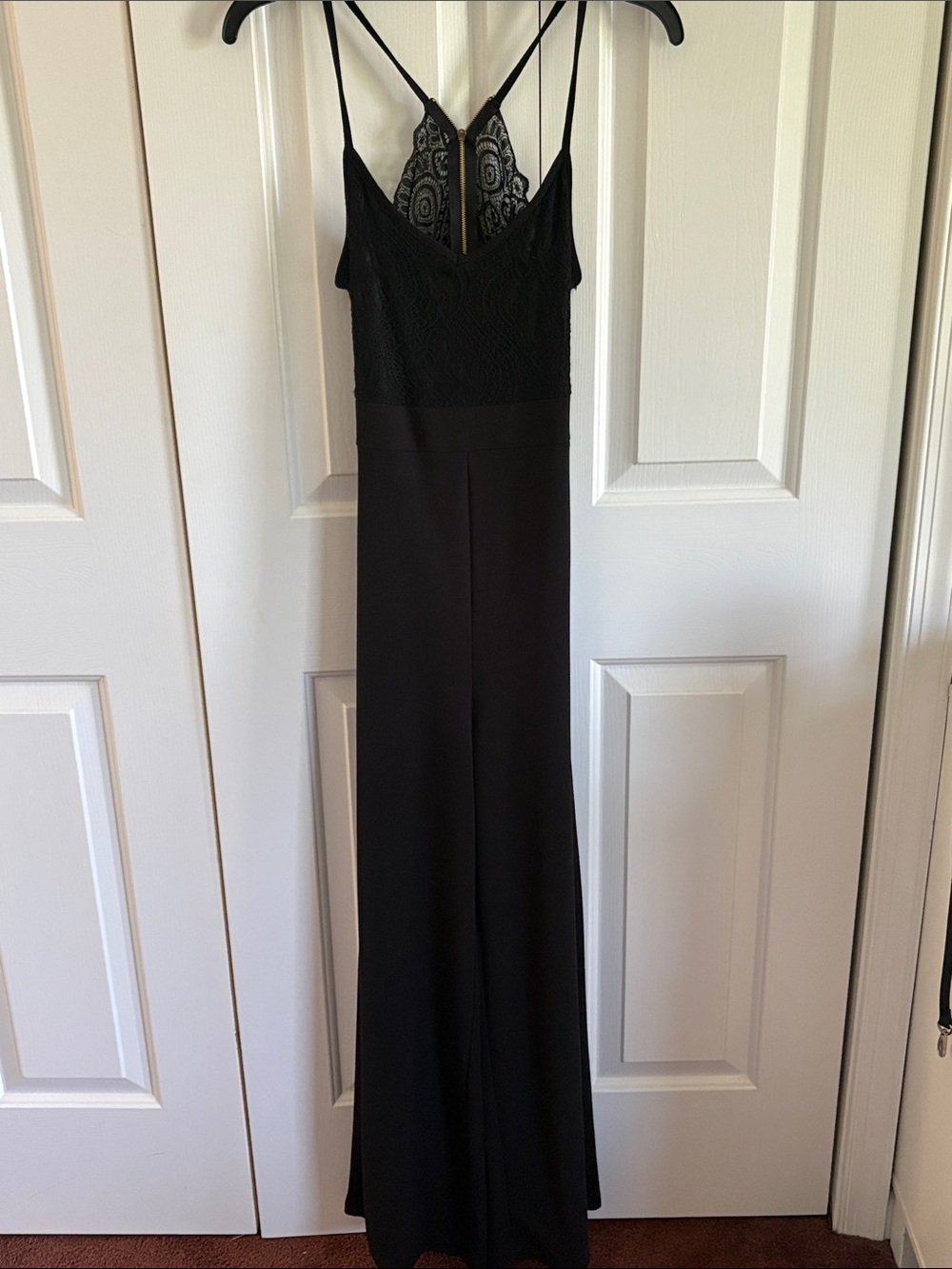 Lace Back Jumpsuit